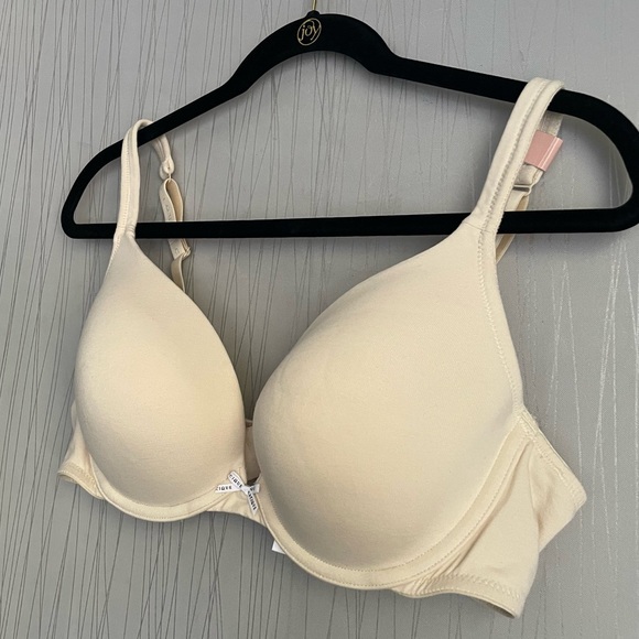 Cacique Bra Boost Plunge 40C Cotton Blend Tan - Picture 3 of 11